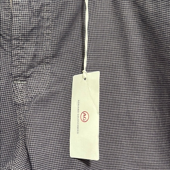 AG ADRIANO GOLDSCHMIED HOUNDSTOOTH PANTS 33X32 SLIM STRAIGHT - Picture 5 of 12